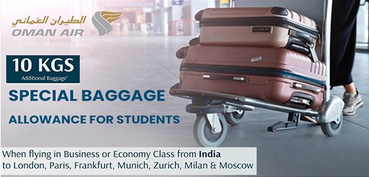 Oman air baggage